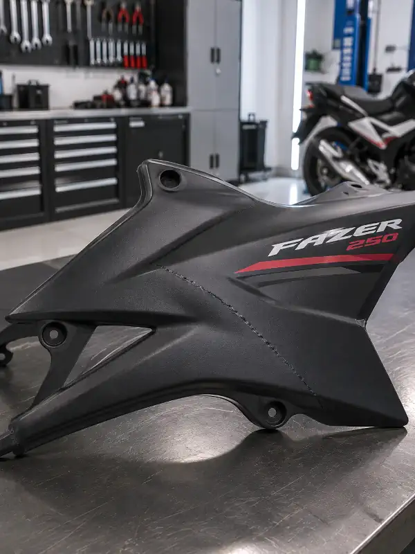 Reparo de carenagem de moto com a Viking PoliWeld